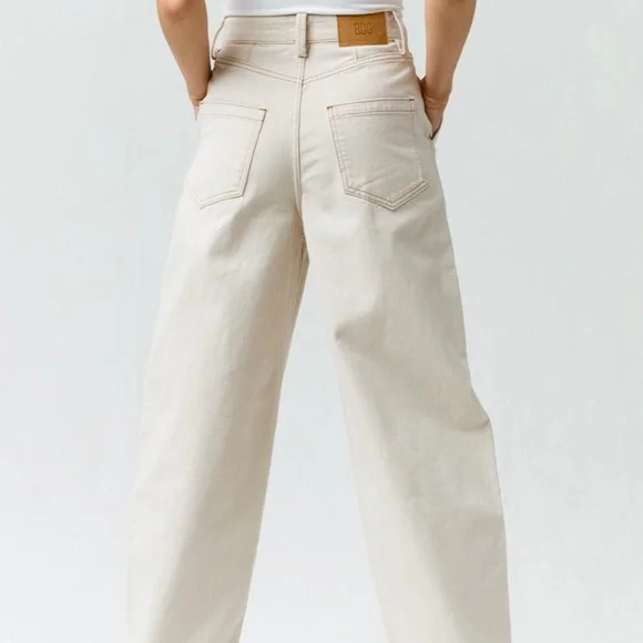 BDG Urban Outfitters Cream Erin Cocoon Pants - Picture 5 of 11
